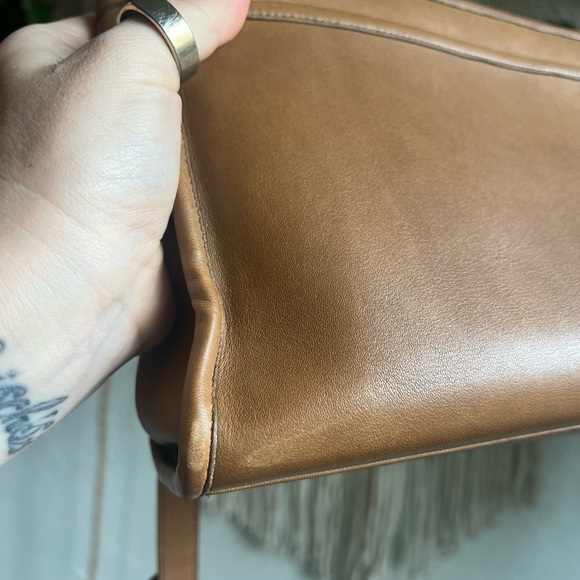 Coach 9820 Swagger Crossbody Bag – Putty – Vintage USA Leather Purse Authentic - Picture 12 of 16